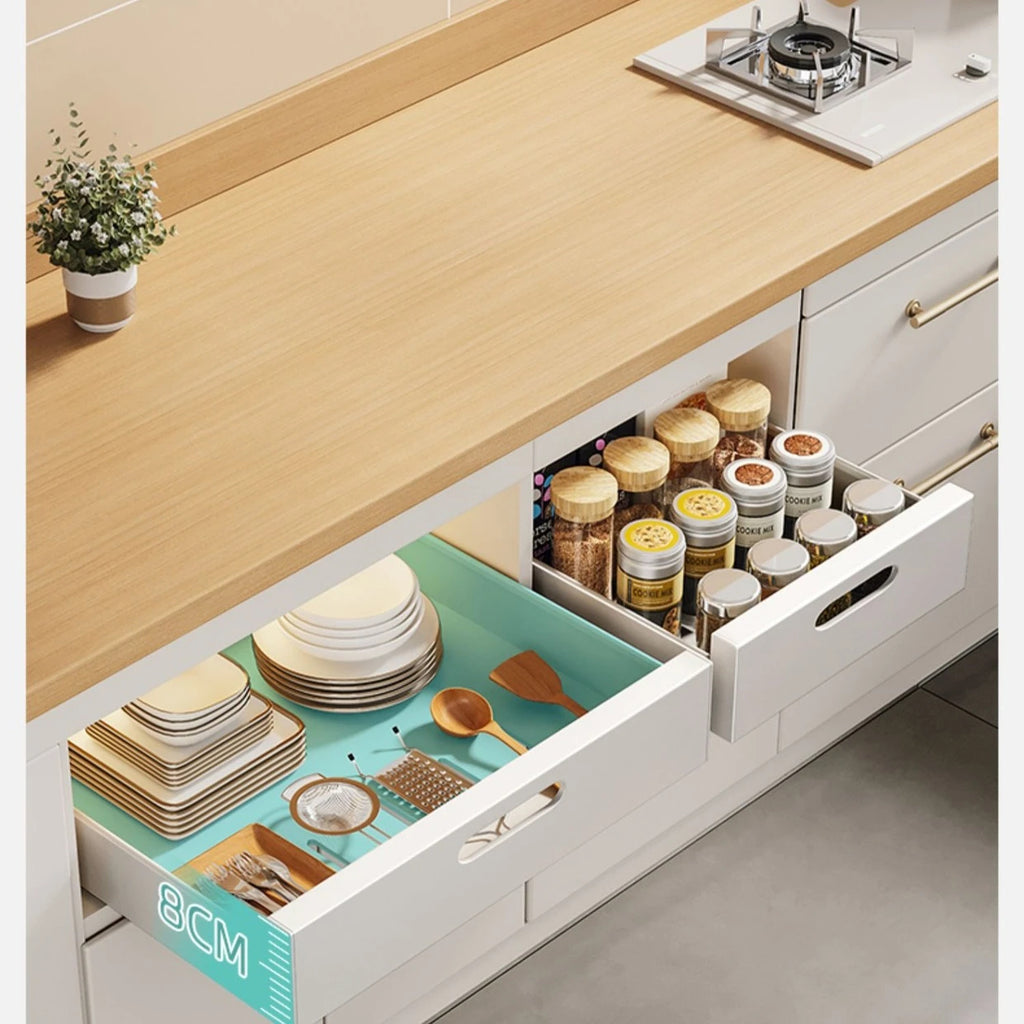 Kitchen Pull-out Drawer Dish Rack