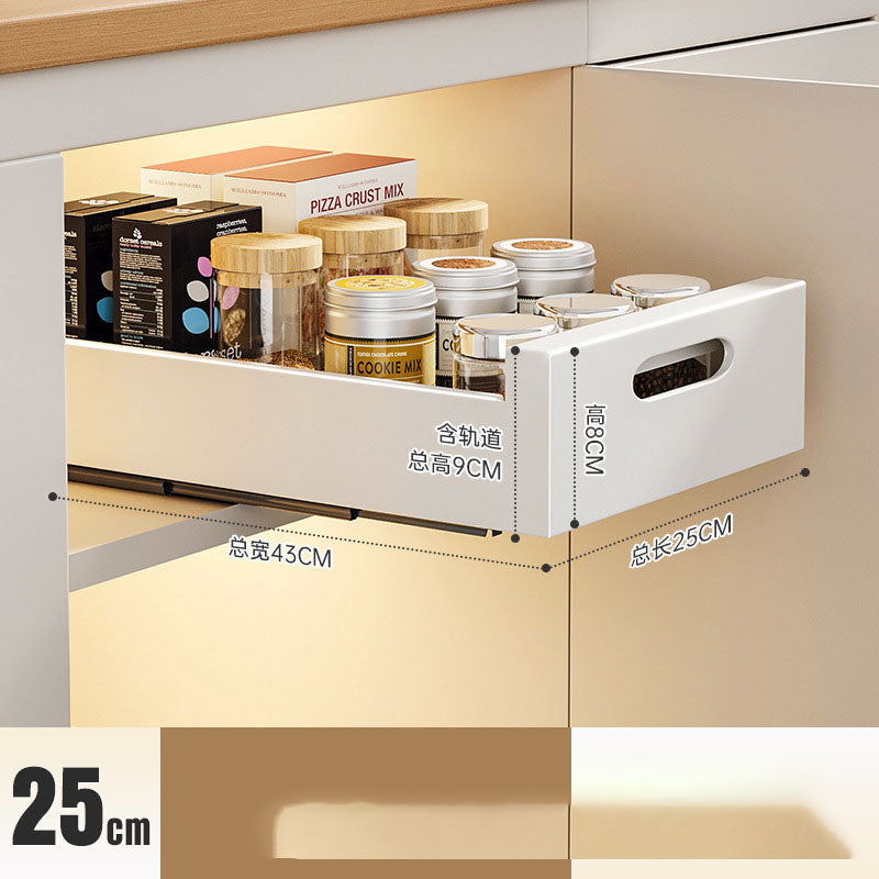 Kitchen Pull-out Drawer Dish Rack