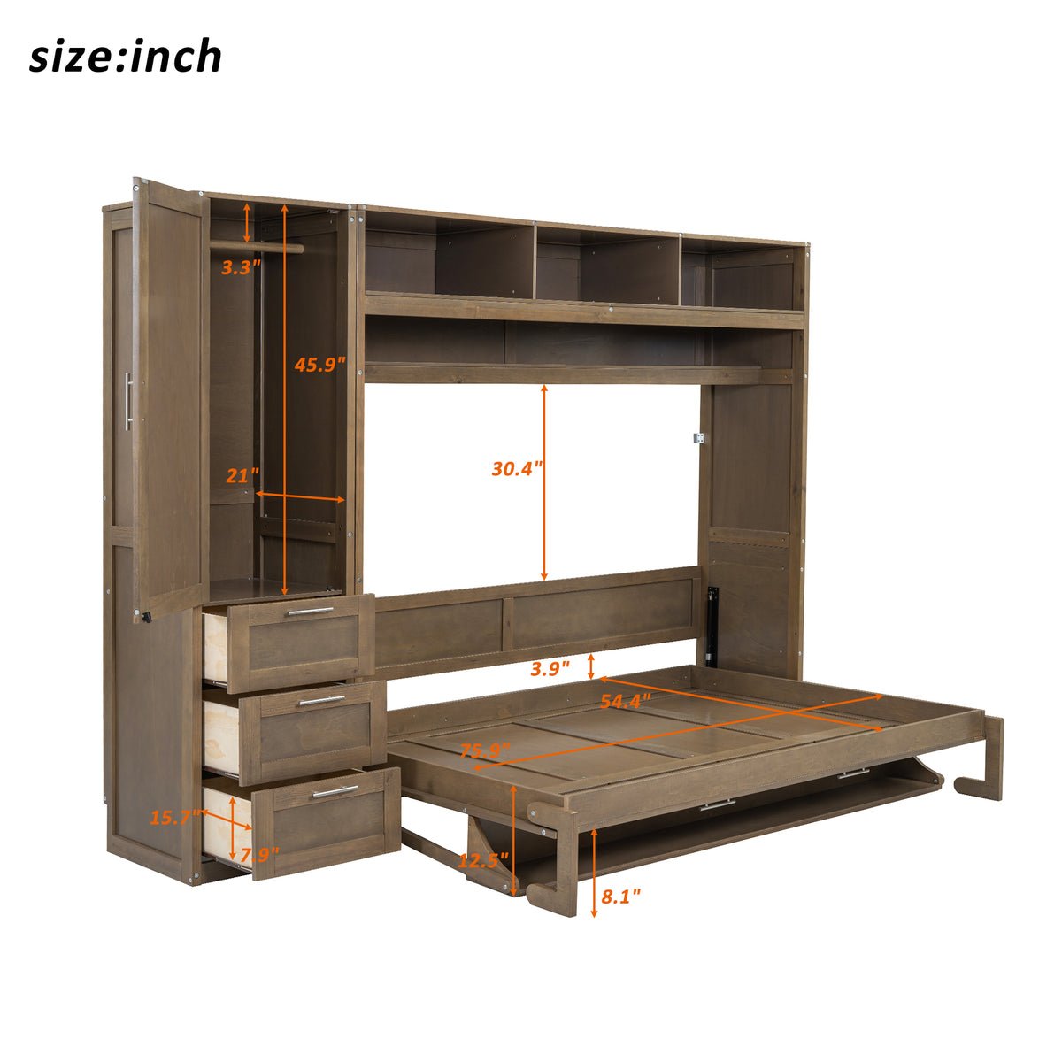 Full Size Murphy Bed