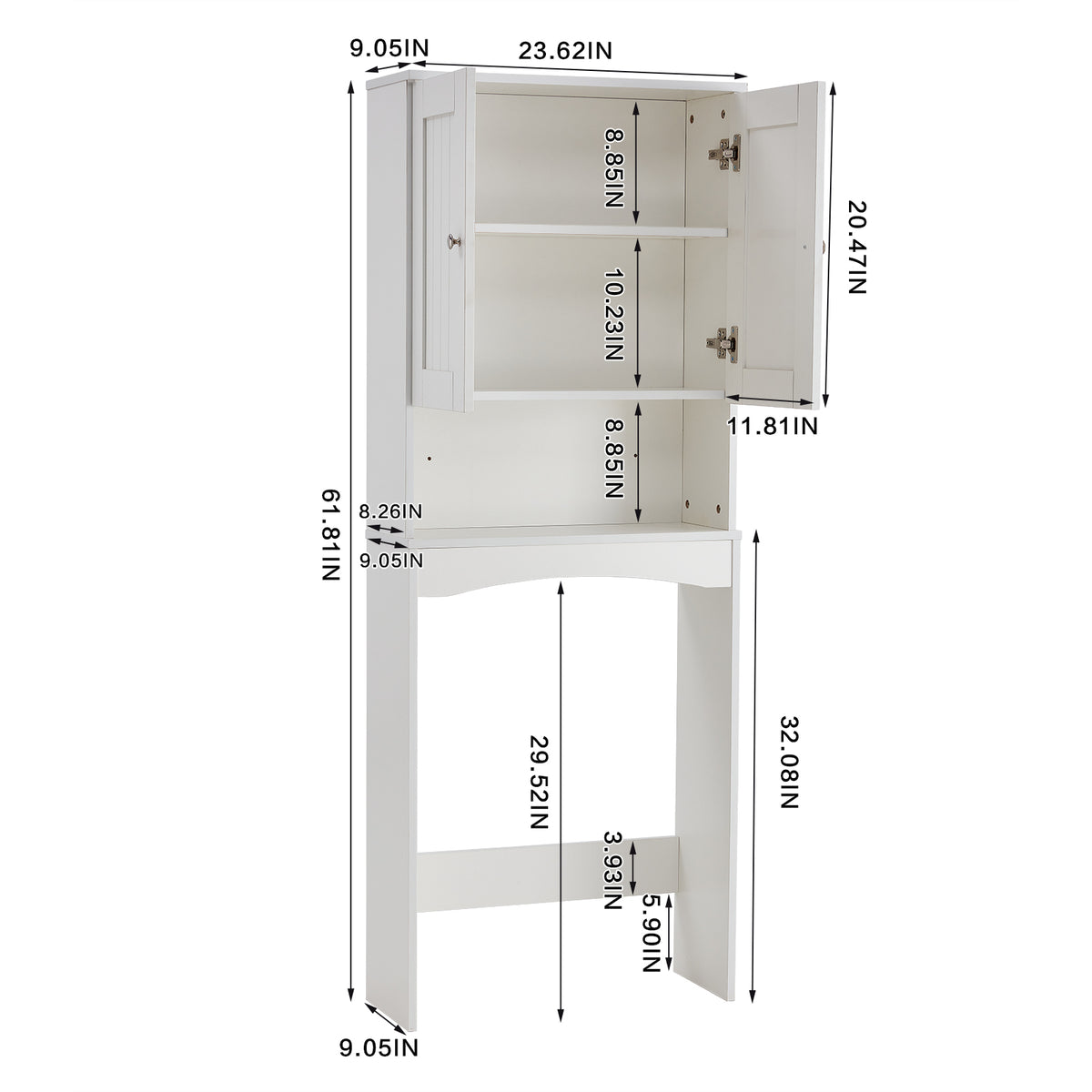 Bathroom Storage Cabinet Organizer