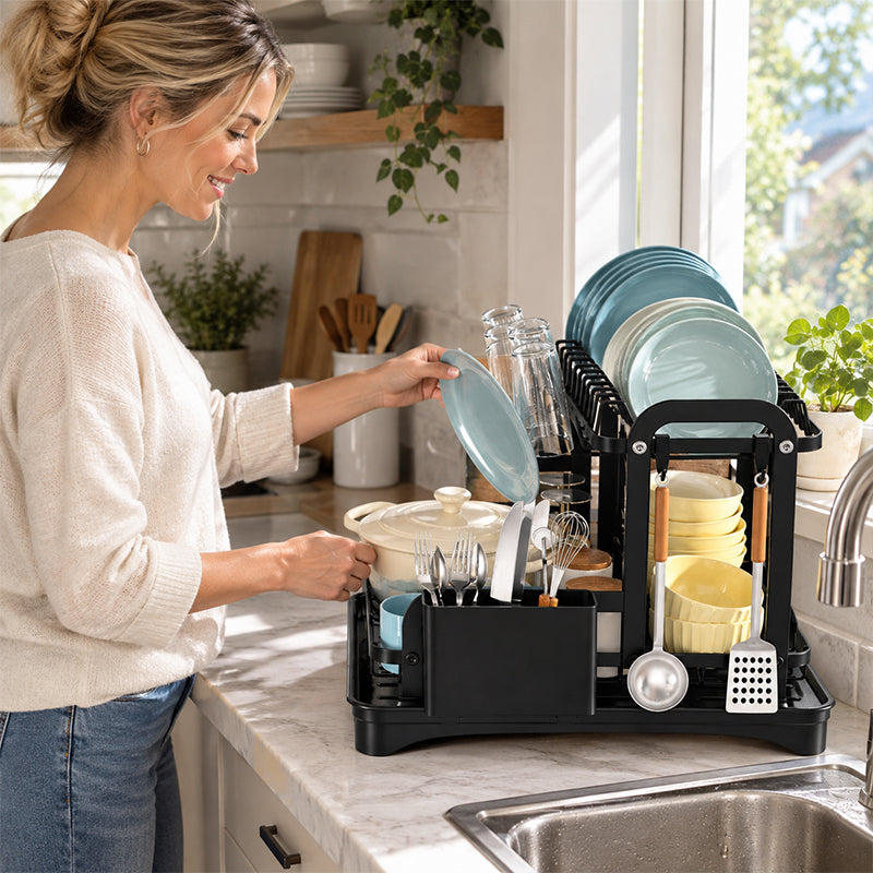 2-Tier Dish Drying Rack