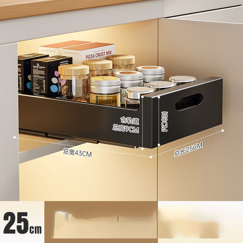 Kitchen Pull-out Drawer Dish Rack