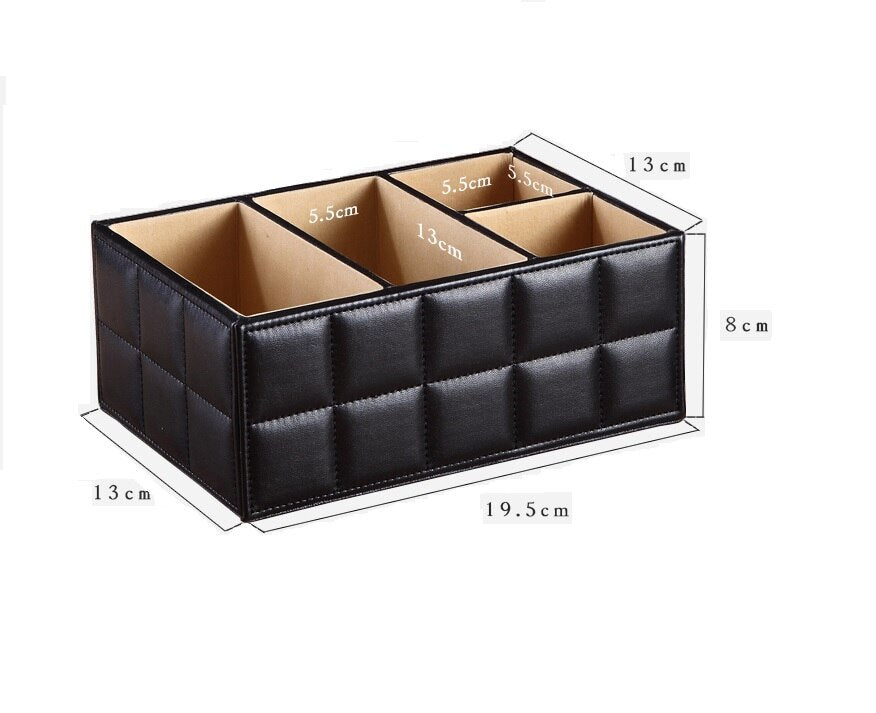 High Quality Luxury PU Leather Storage box