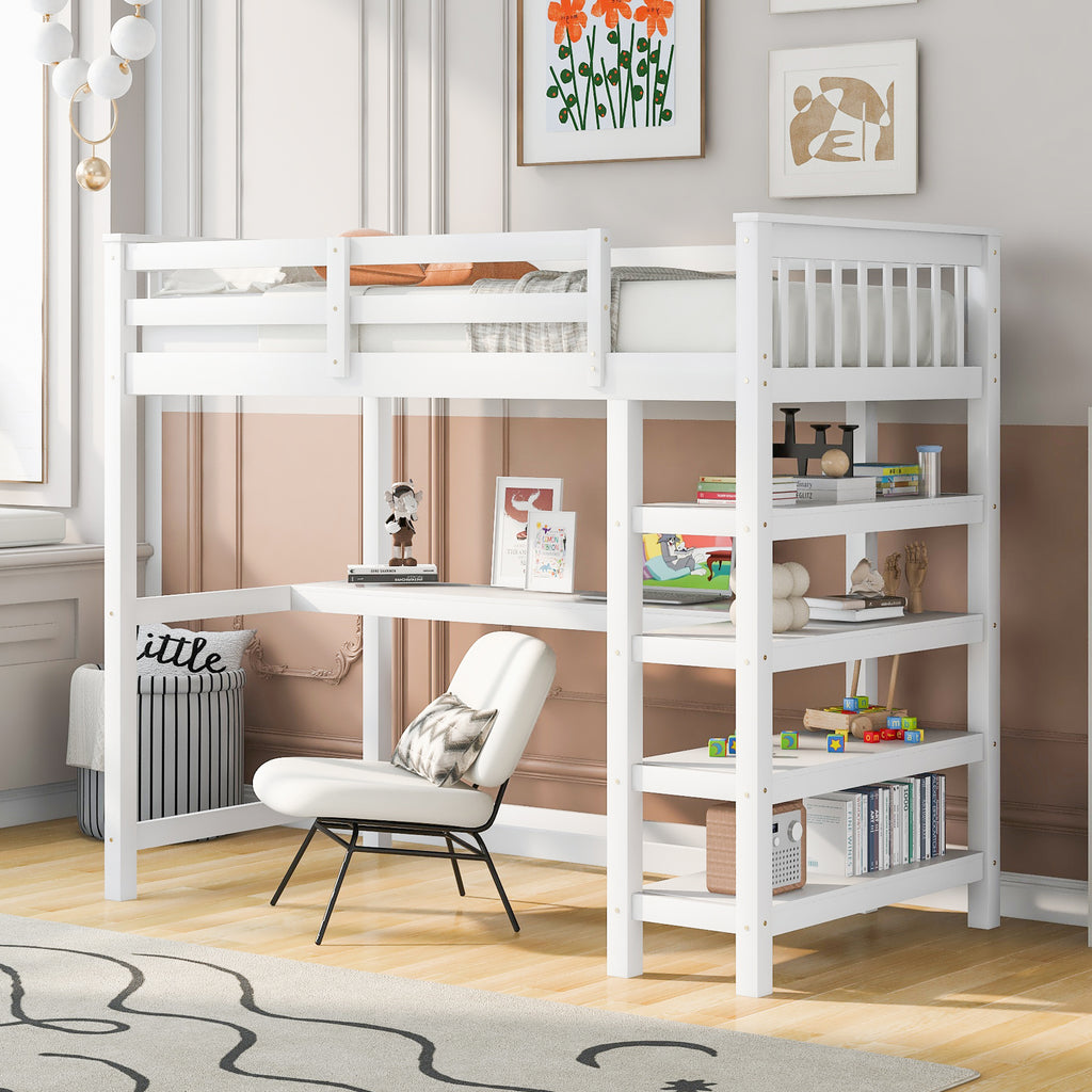 Twin Size Loft Bed