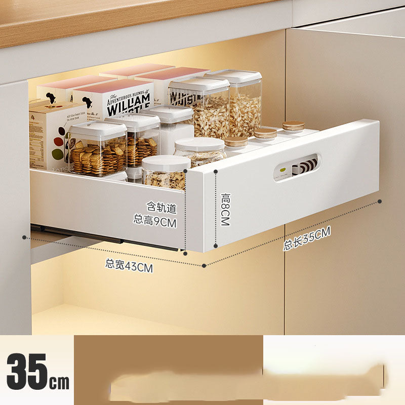 Kitchen Pull-out Drawer Dish Rack