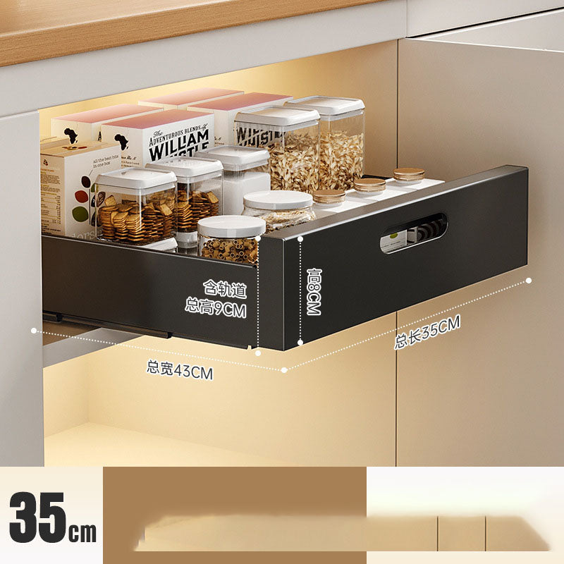 Kitchen Pull-out Drawer Dish Rack